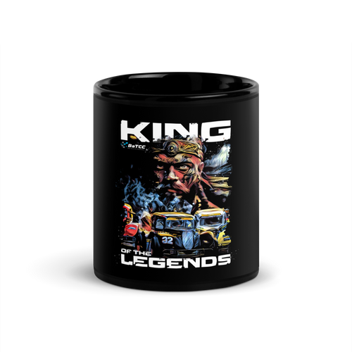 King of The Legends Black Mug