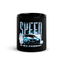 Load image into Gallery viewer, Speed is My Passion Black Mug
