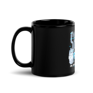 Speed is My Passion Black Mug