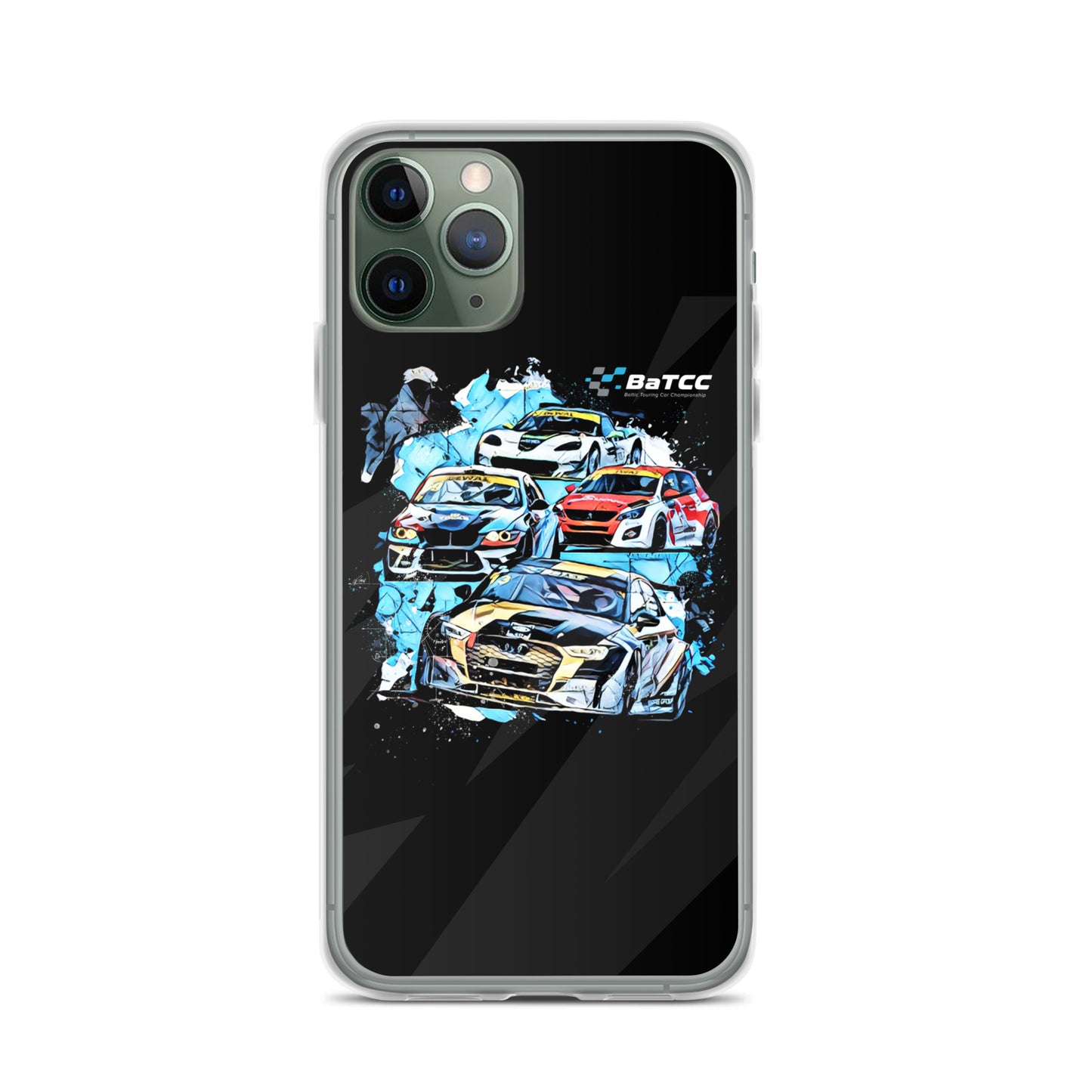 Touring Cars Racing Clear Case for iPhone®