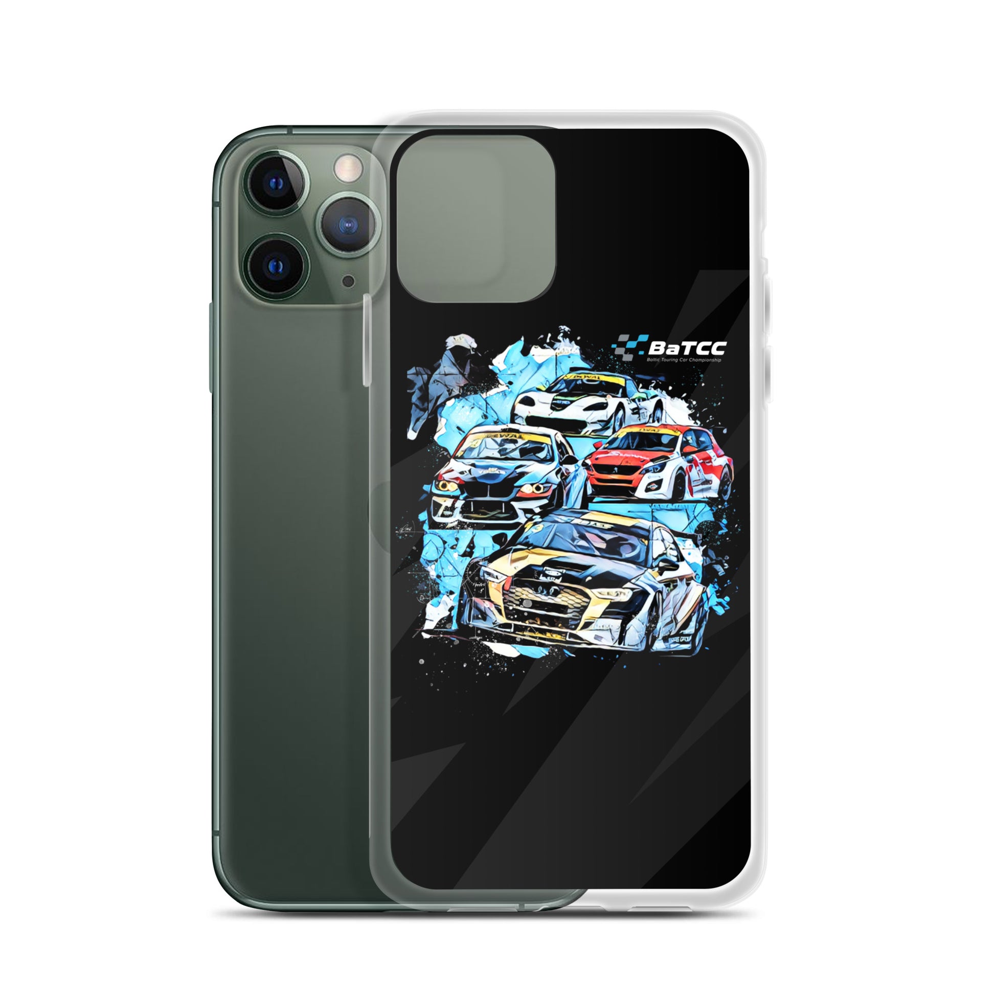 Touring Cars Racing Clear Case for iPhone®