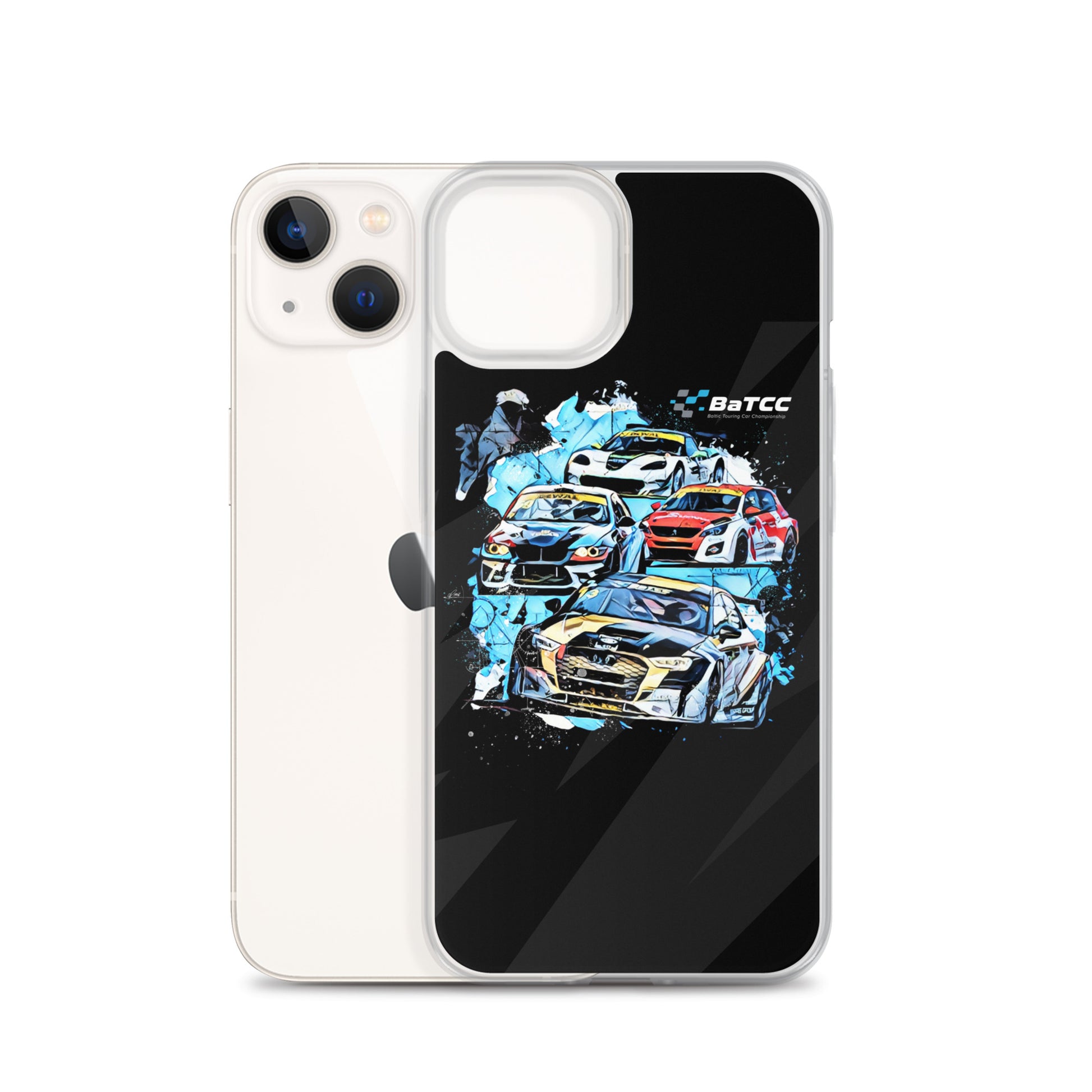 Touring Cars Racing Clear Case for iPhone®