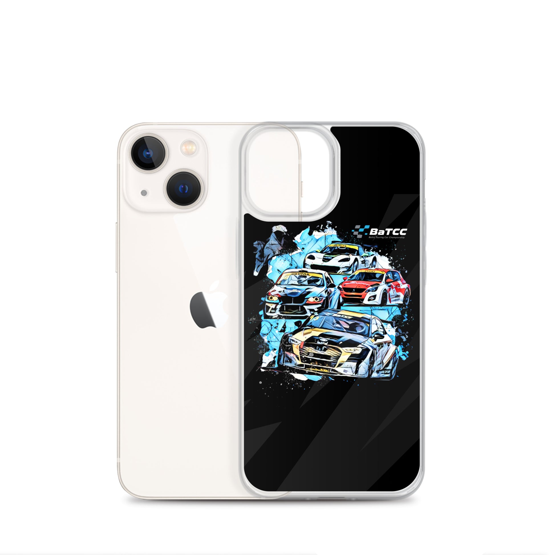 Touring Cars Racing Clear Case for iPhone®