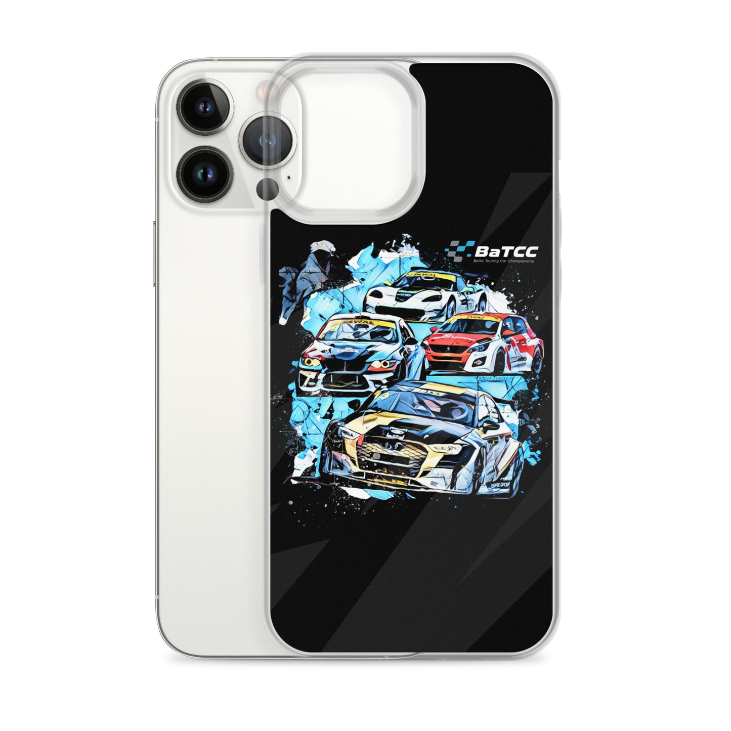 Touring Cars Racing Clear Case for iPhone®