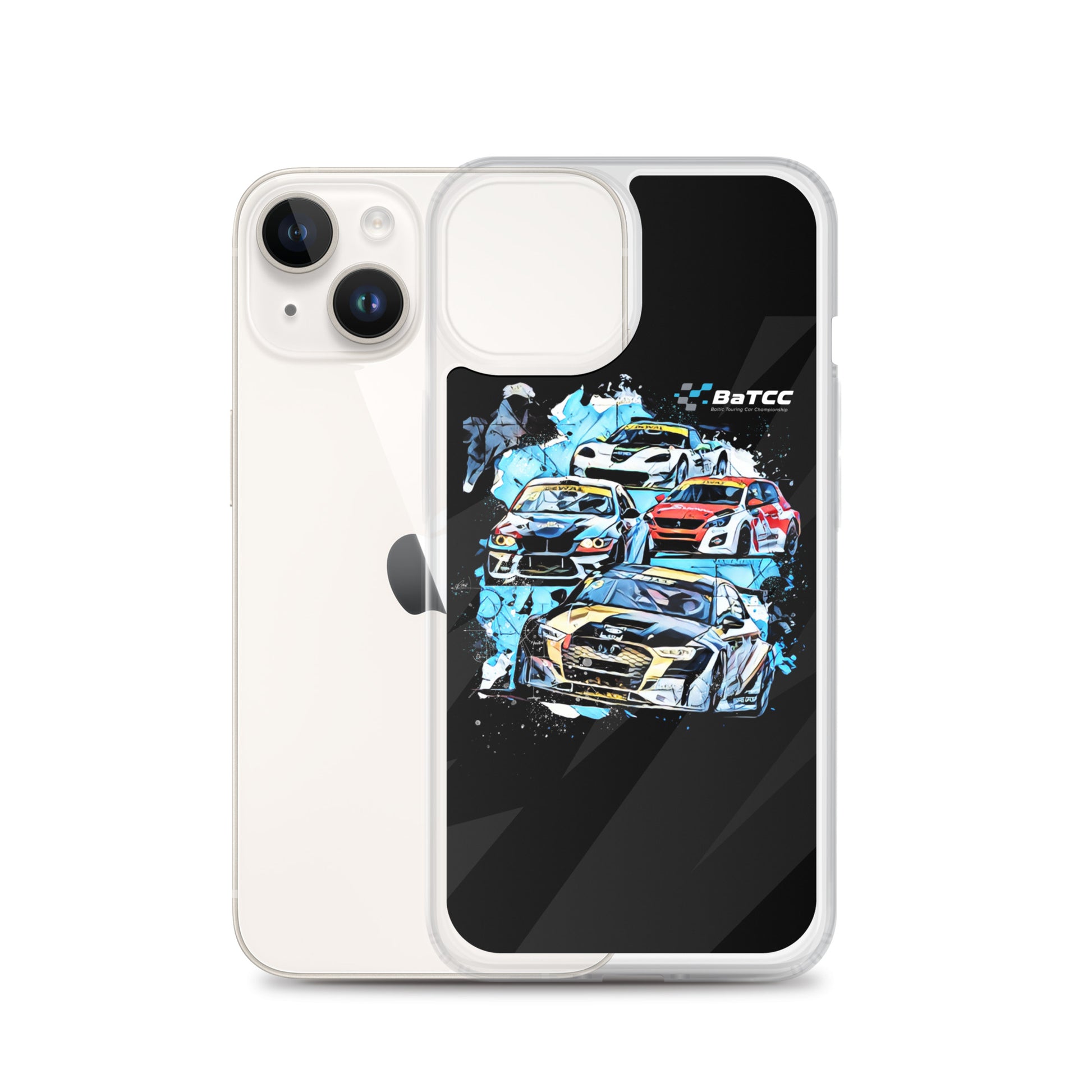 Touring Cars Racing Clear Case for iPhone®