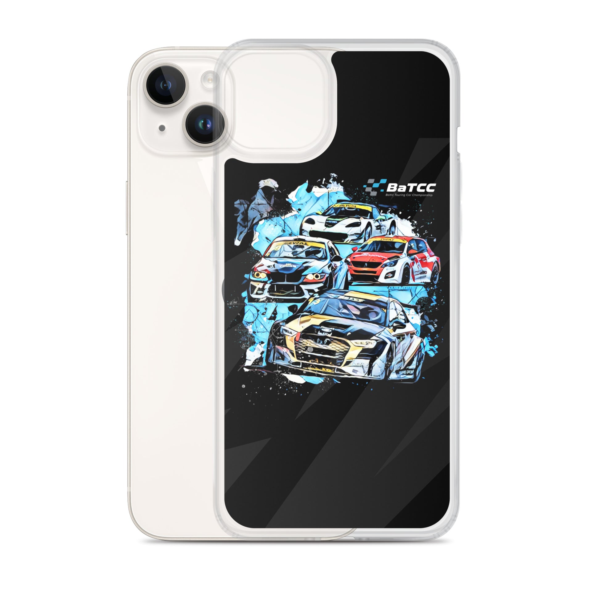 Touring Cars Racing Clear Case for iPhone®