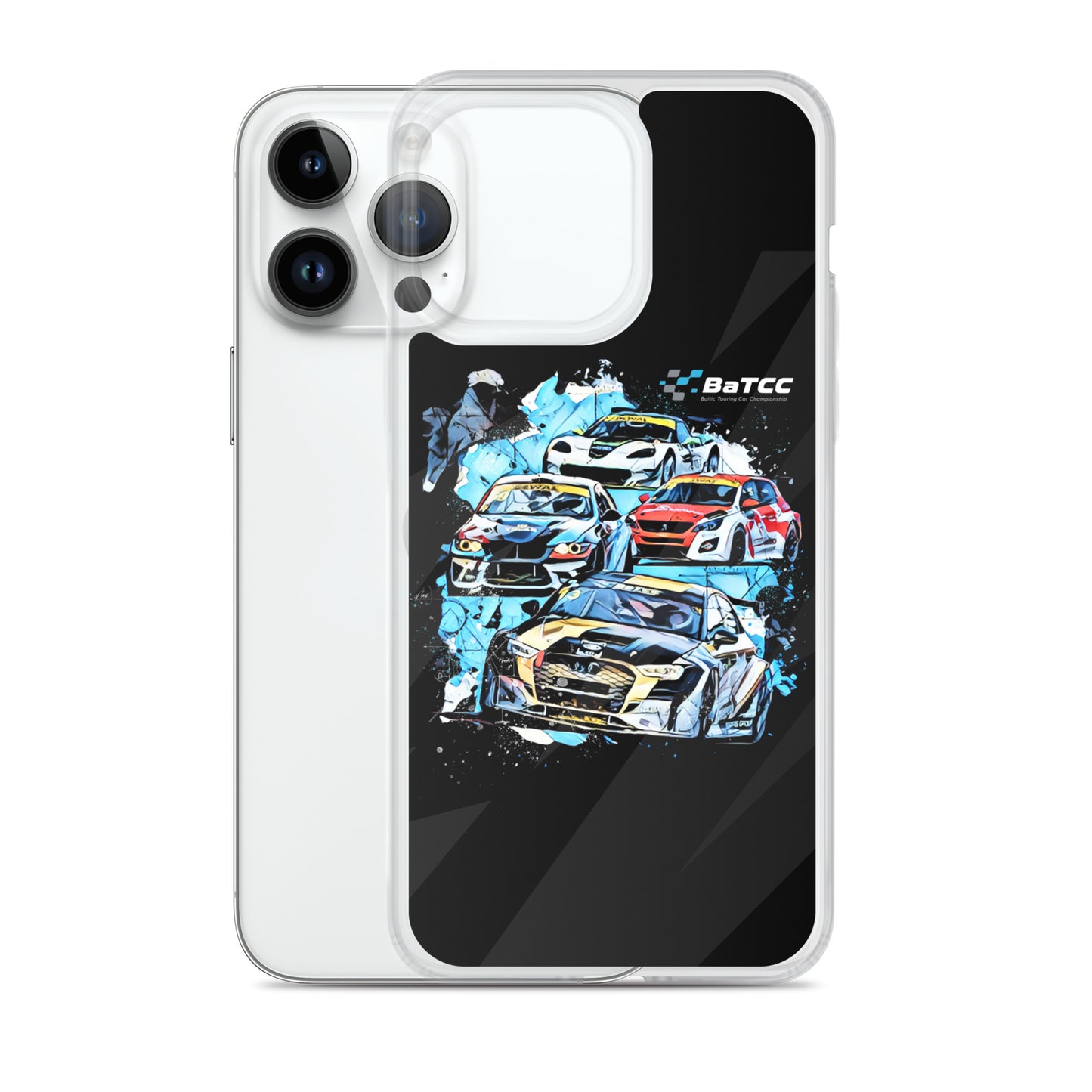 Touring Cars Racing Clear Case for iPhone®