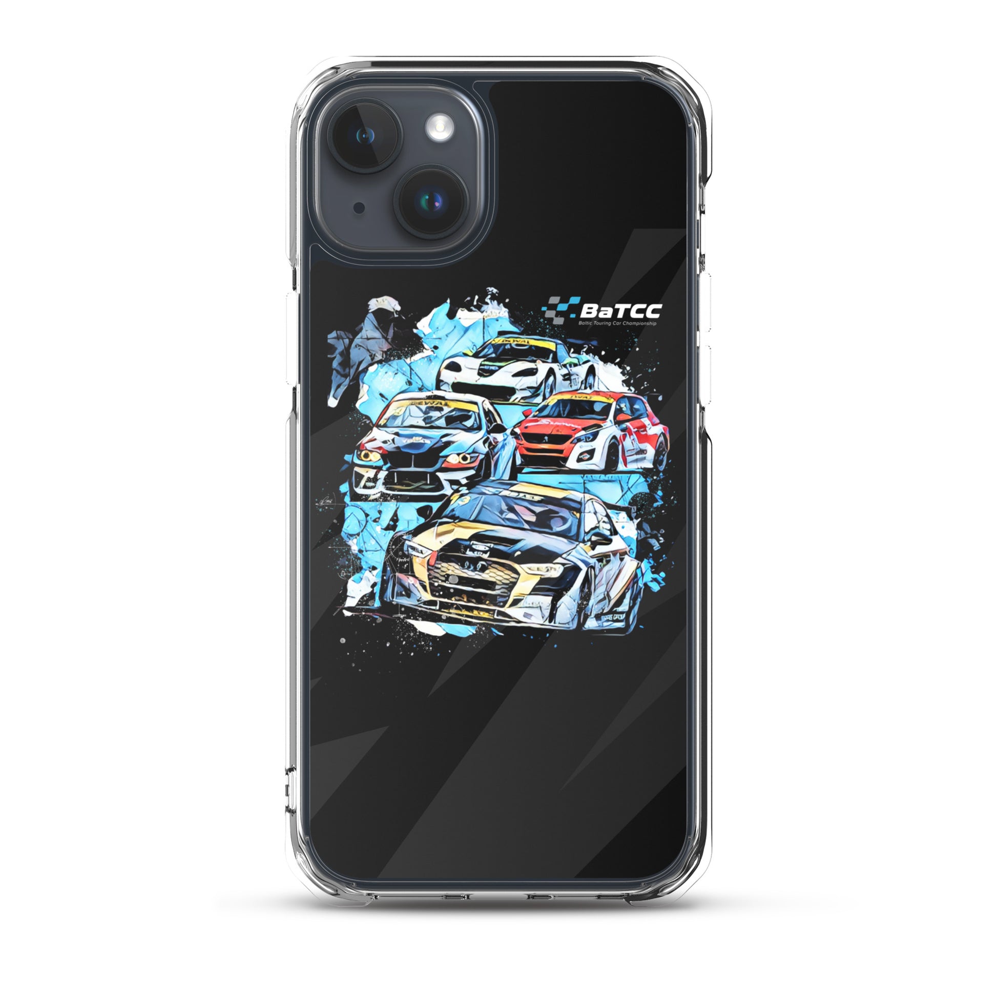 Touring Cars Racing Clear Case for iPhone®