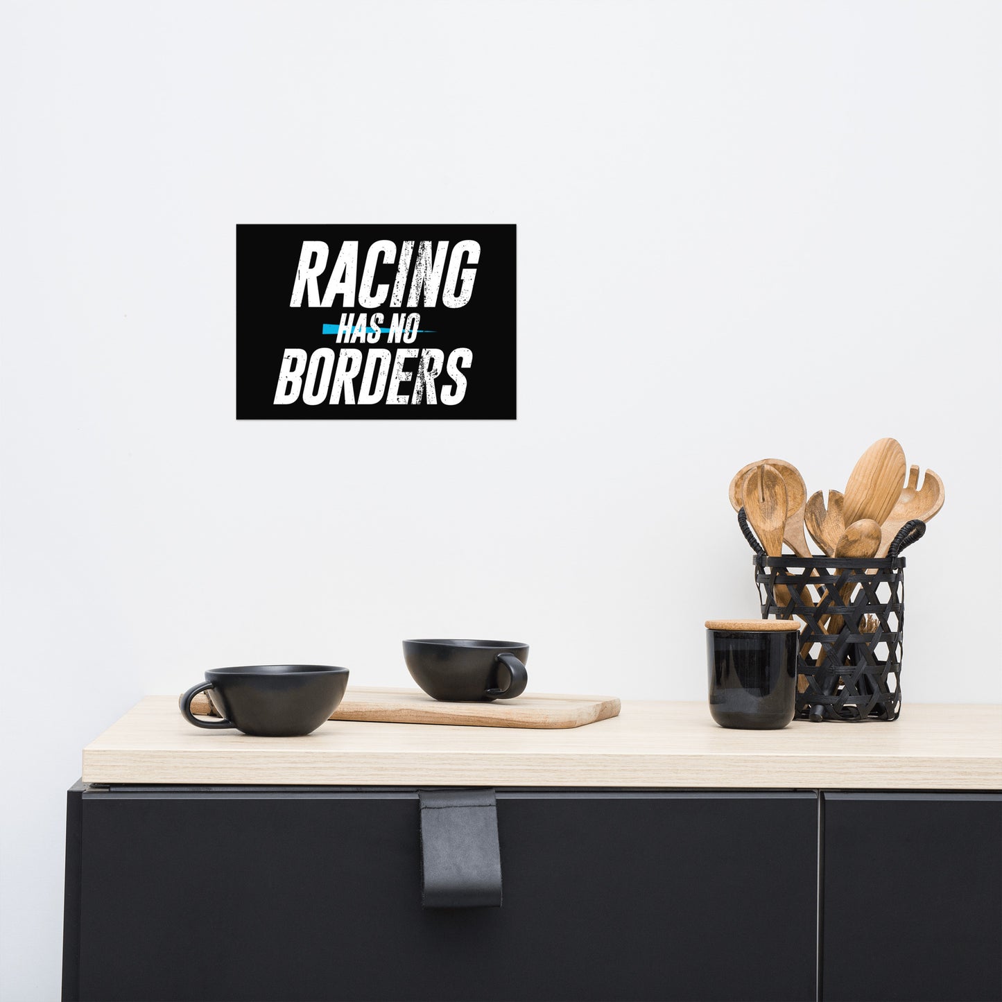 Poster Racing Has no Borders