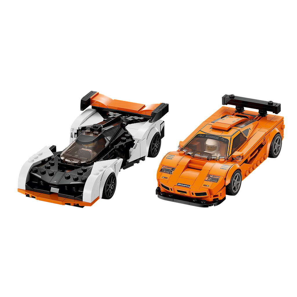 LEGO Speed Champions McLaren Solus GT ja McLaren F1 LM