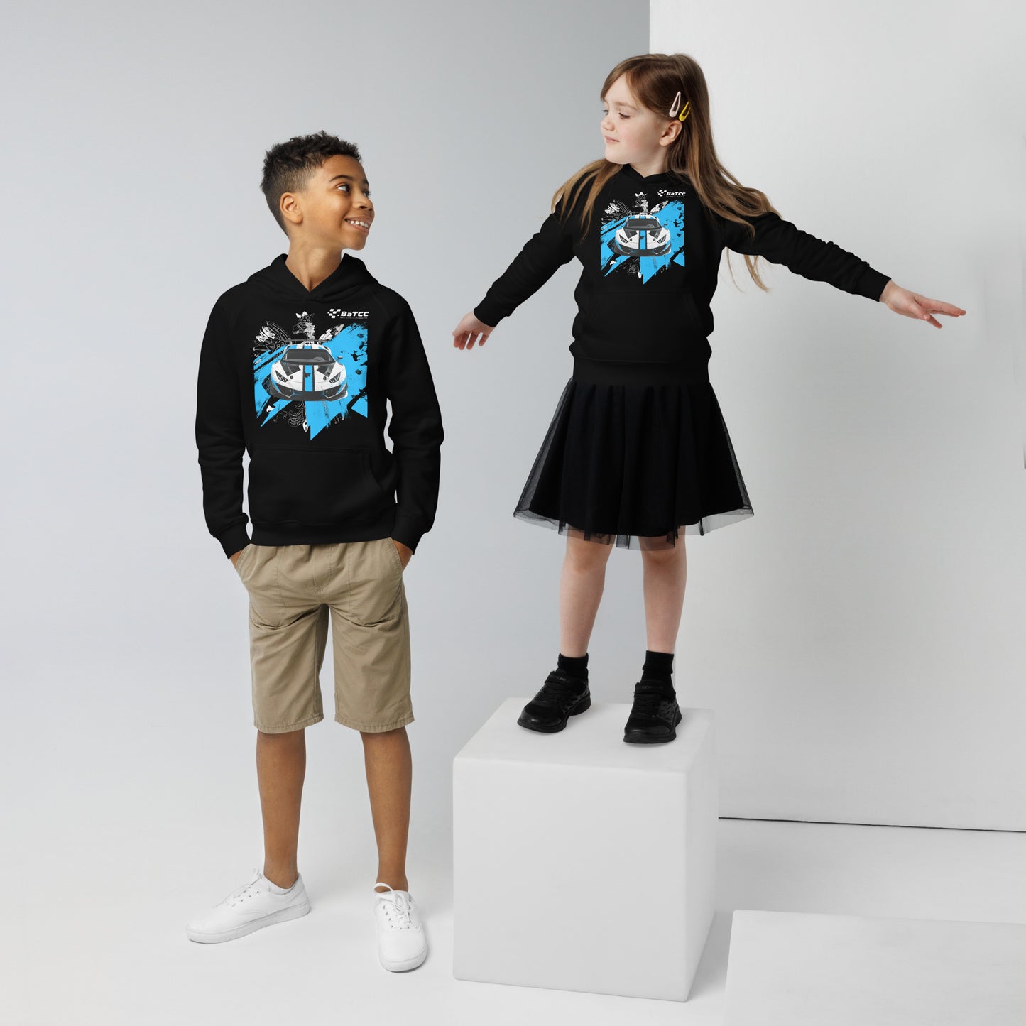 Kids Eco-Friendly Racing Royalty Hoodie