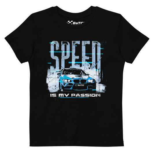 Speed ​​is My Passion Unisex-T-Shirt für Kinder