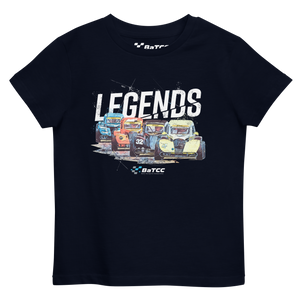 Legends Car Racing Kids Unisex T-shirt