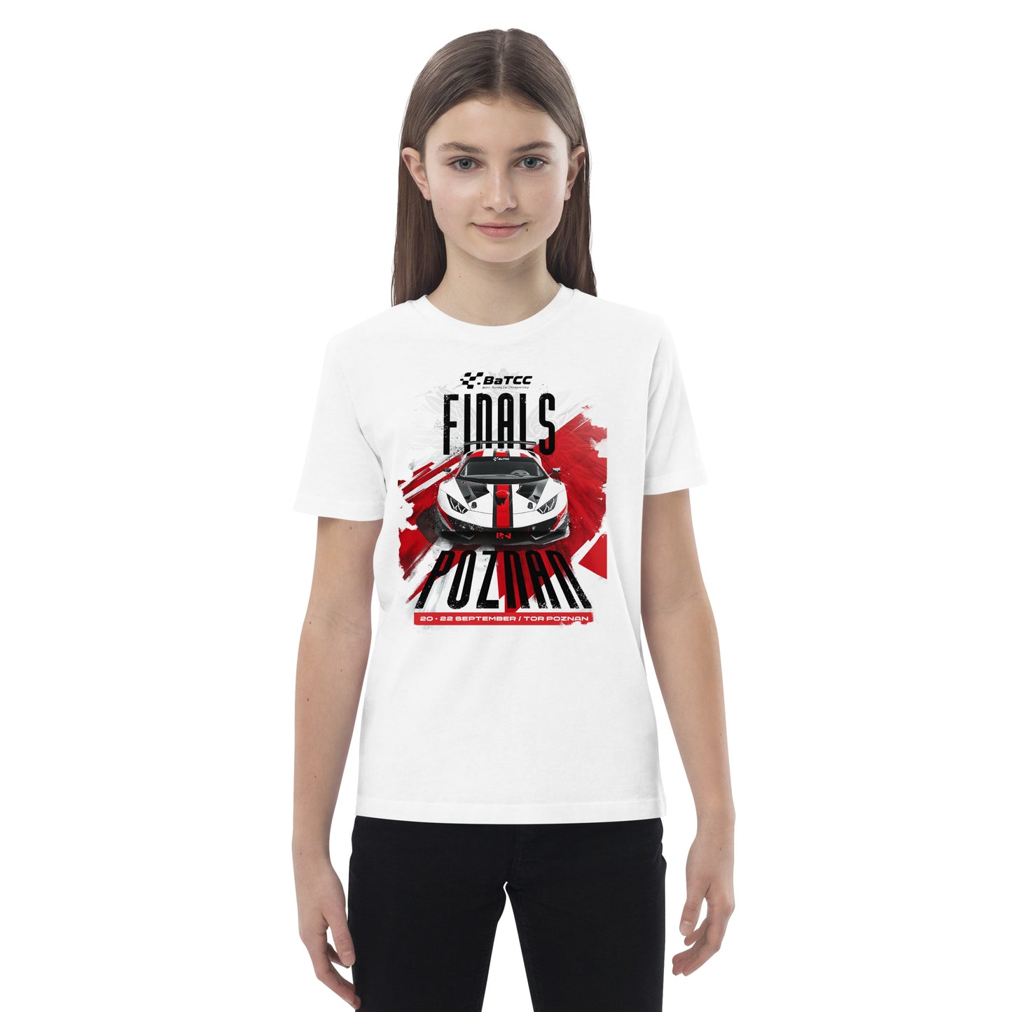 Poznan Finals 2024 Official Organic cotton kids t-shirt 6-13 years