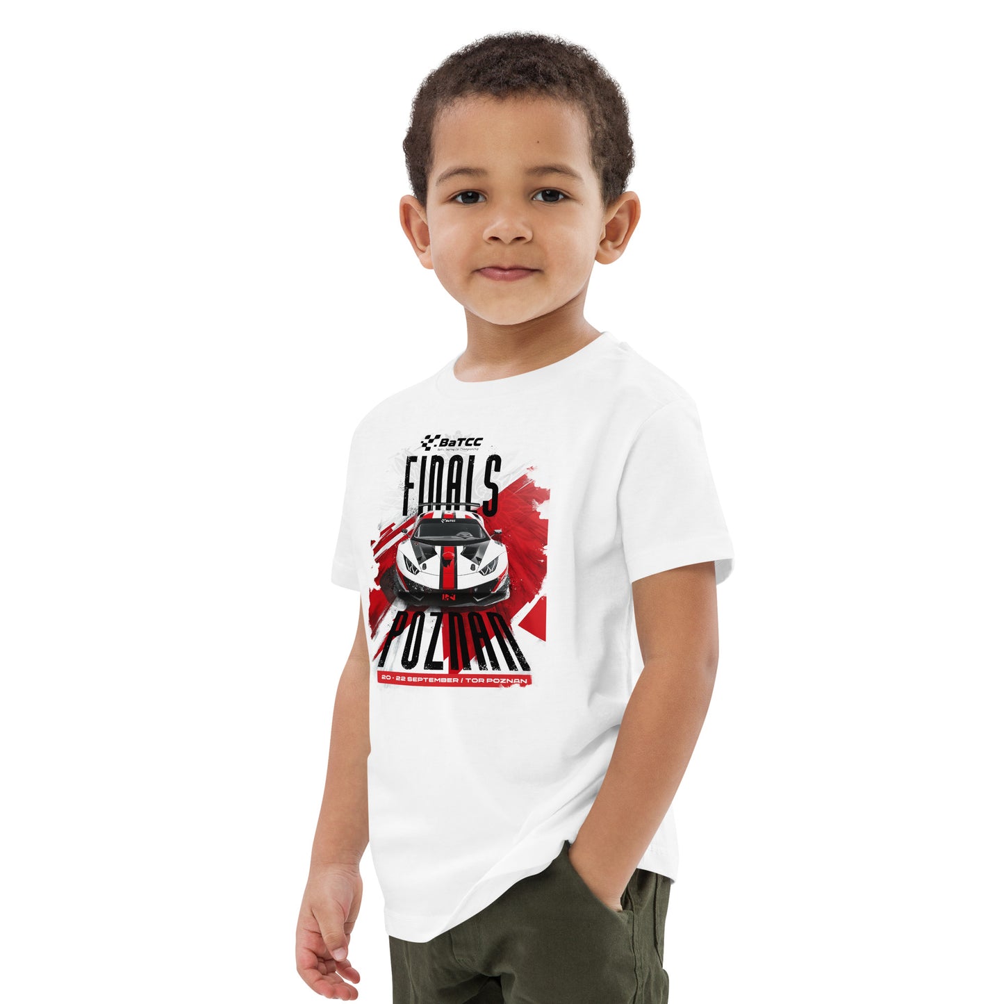 Poznan Finals 2024 Official Organic cotton kids t-shirt 6-13 years