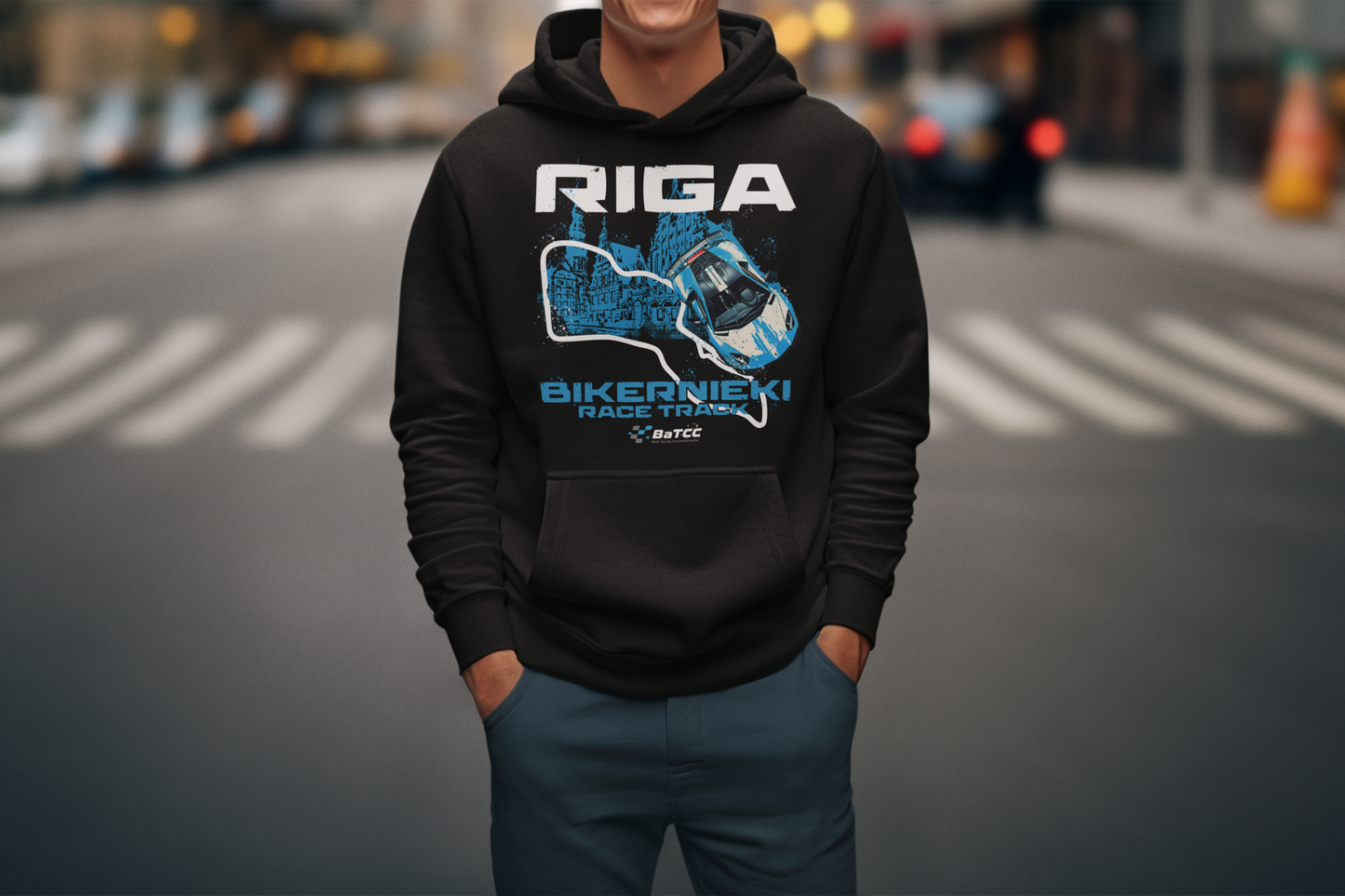 Bikernieki Race Track Unisex Hoodie