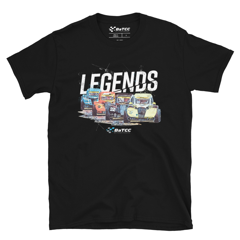 t-shirt for him, with legends car