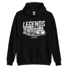 Load image into Gallery viewer, hoodie with legends car 