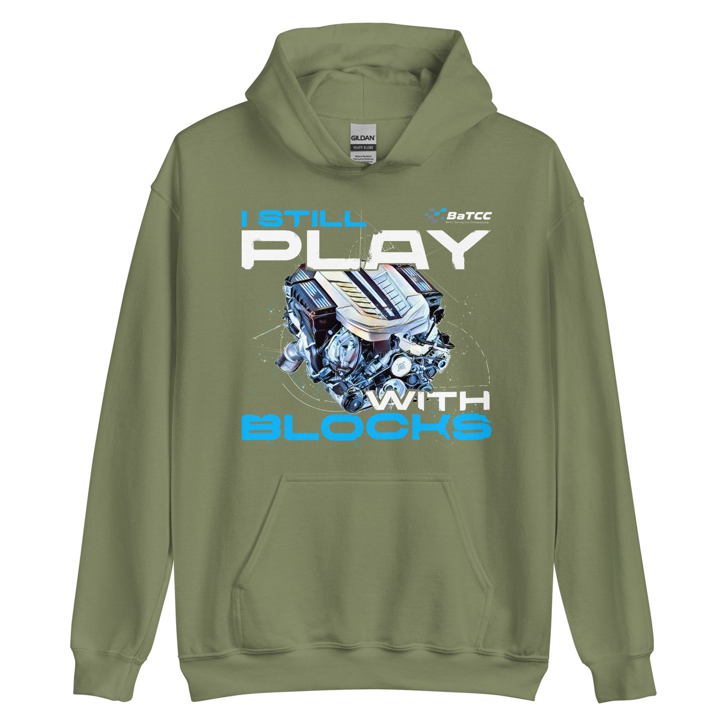 I Still Play with Blocks Engine Unisex Hoodie