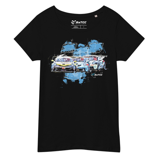Damen-T-Shirt Racing