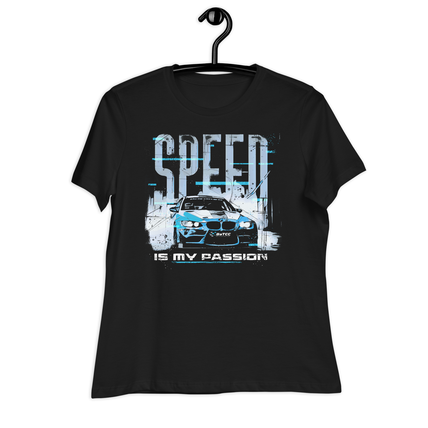 Entspanntes Damen-T-Shirt „Speed ​​is My Passion“.