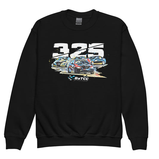 Youth Unisex 325 Racing Sweatshirt - Perfect for Young Motorsport Enthusiasts
