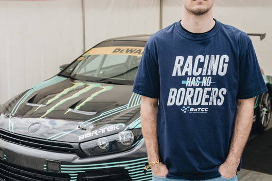 Racing has no borders Unisex T-Shirt