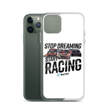 Load image into Gallery viewer, Stop Dreaming Start Racing iPhone Case