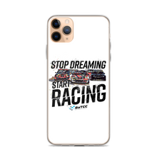 Load image into Gallery viewer, Stop Dreaming Start Racing iPhone Case