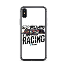 Load image into Gallery viewer, Stop Dreaming Start Racing iPhone Case