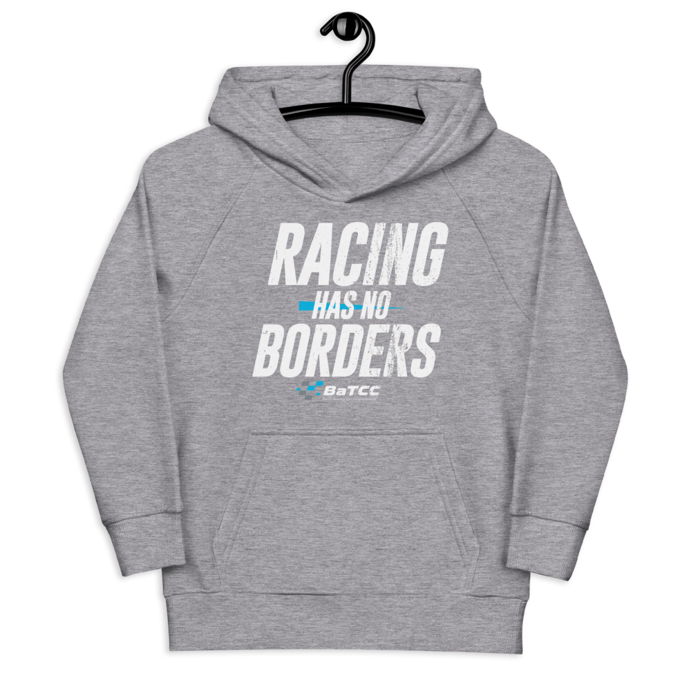 Racing Has No Borders Kinder-Öko-Hoodie
