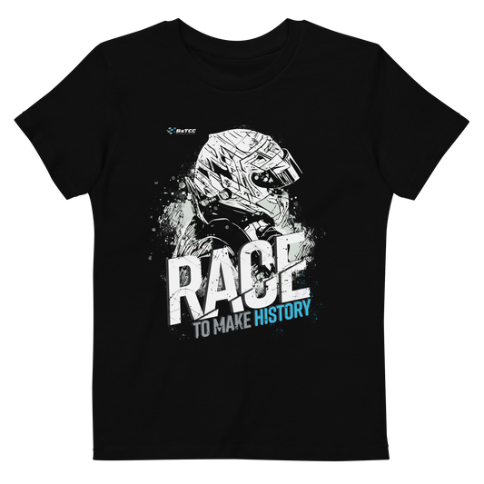 Race To Make History Organic cotton kids t-shirt