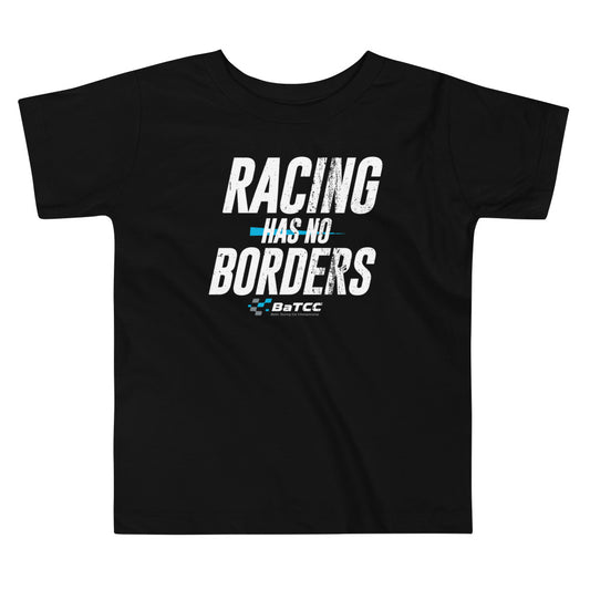 Racing has no borders Kids Short Sleeve Tee