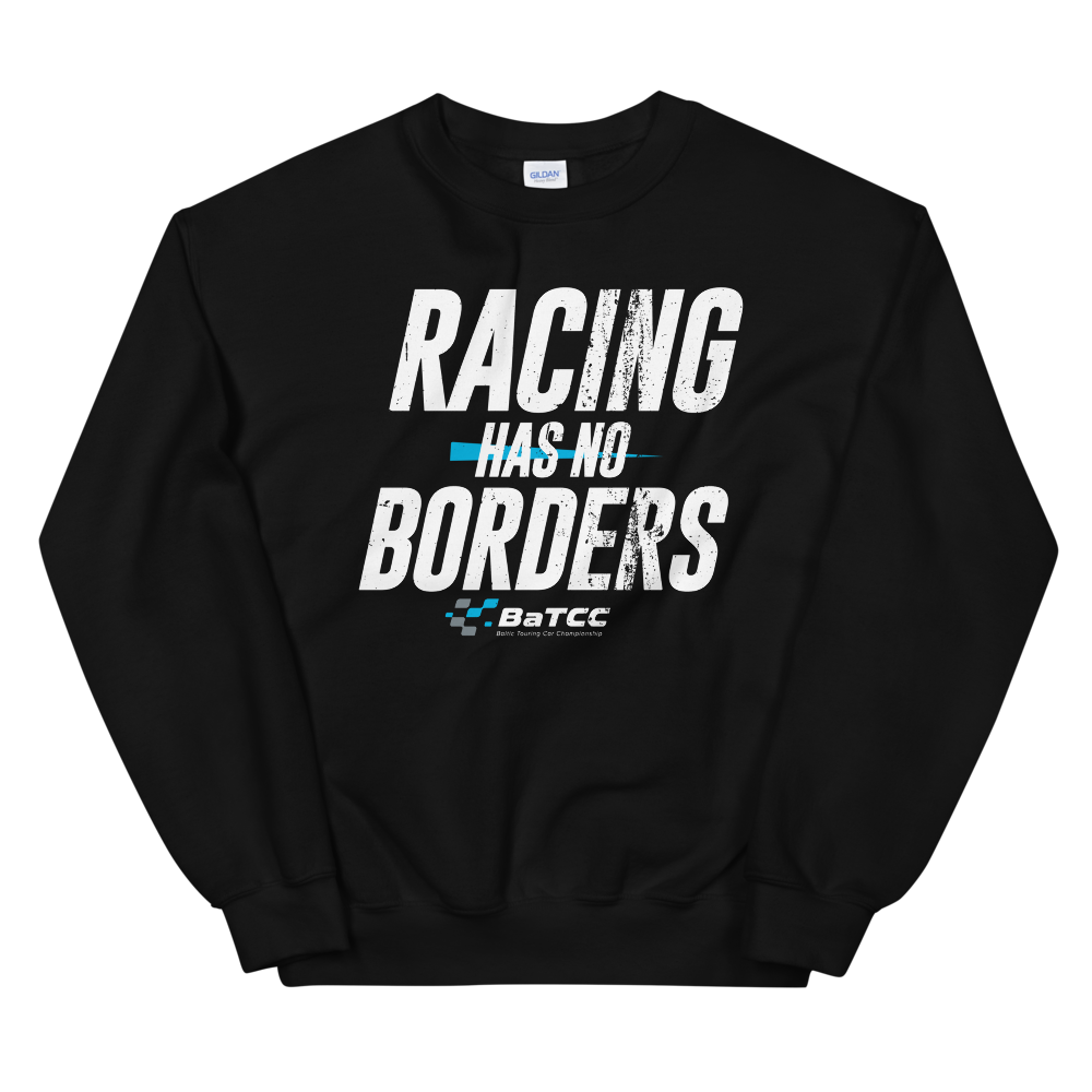 Racing Has No Borders Unisex Sweatshirt (FRONT PRINT ONLY)