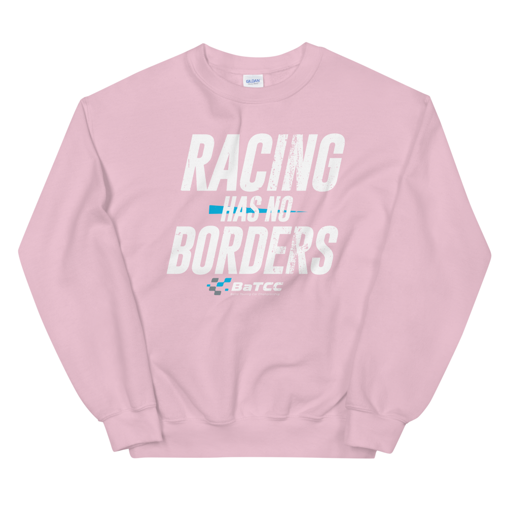 Racing Has No Borders Unisex Sweatshirt (NUR FRONTDRUCK)