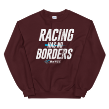 Load image into Gallery viewer, Racing Has No Borders Unisex Sweatshirt (FRONT PRINT ONLY)