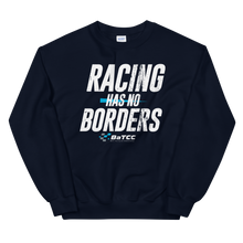 Load image into Gallery viewer, Racing Has No Borders Unisex Sweatshirt (FRONT PRINT ONLY)