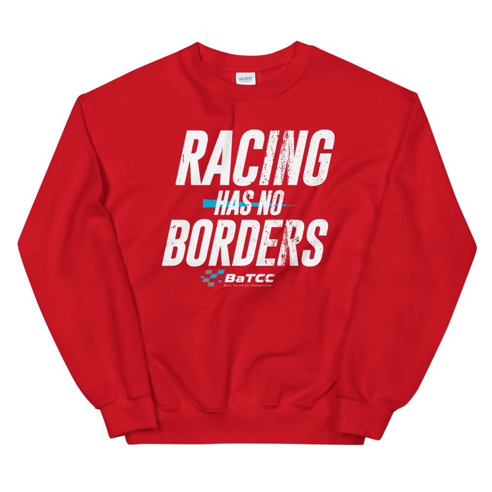 Racing Has No Borders Unisex Sweatshirt (FRONT PRINT ONLY)