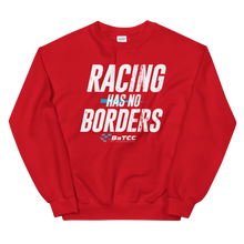 Load image into Gallery viewer, Racing Has No Borders Unisex Sweatshirt (FRONT PRINT ONLY)