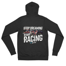 Load image into Gallery viewer, Stop Dreaming Start Racing Unisex Zip Hoodie