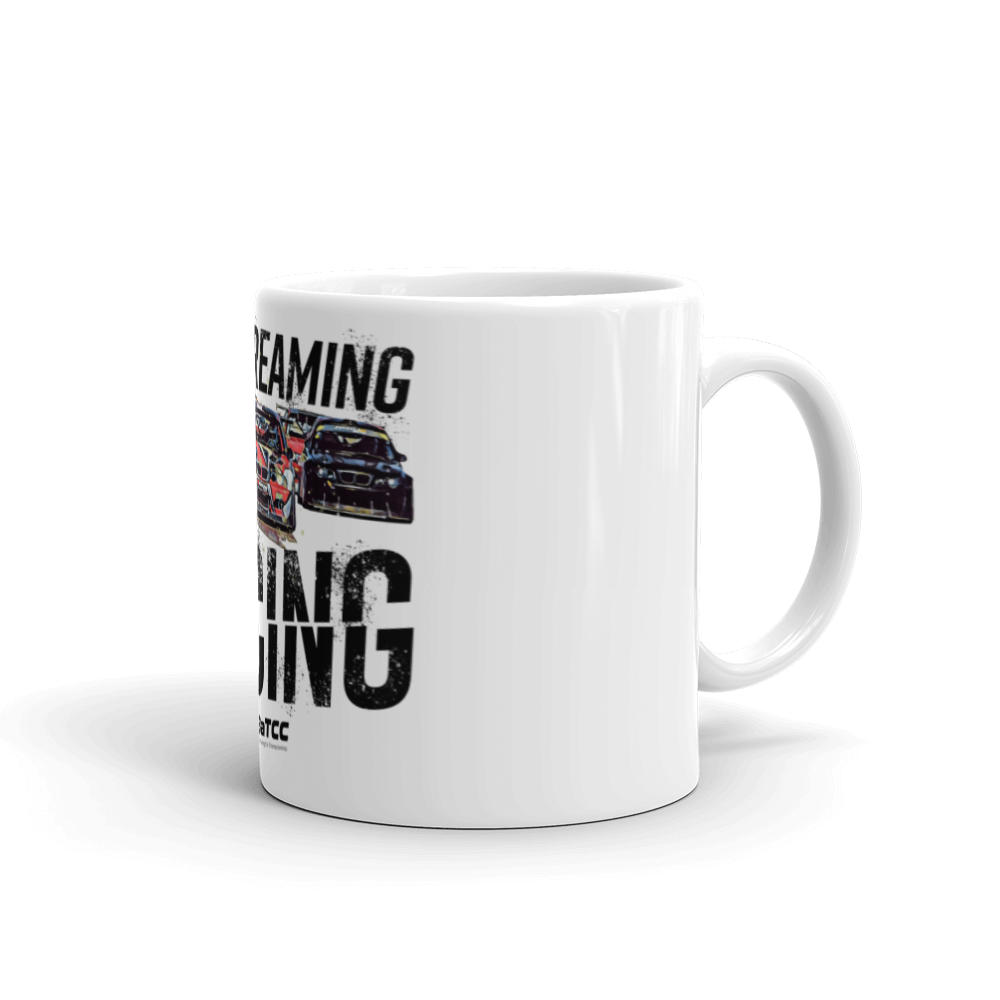 Stop Dreaming Start Racing Mug