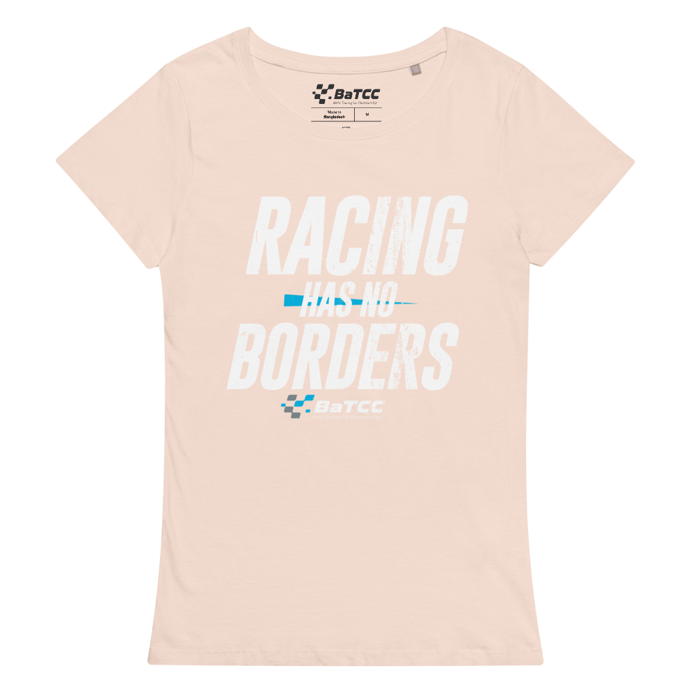 Racing kennt keine Grenzen. Basic-Bio-T-Shirt für Damen