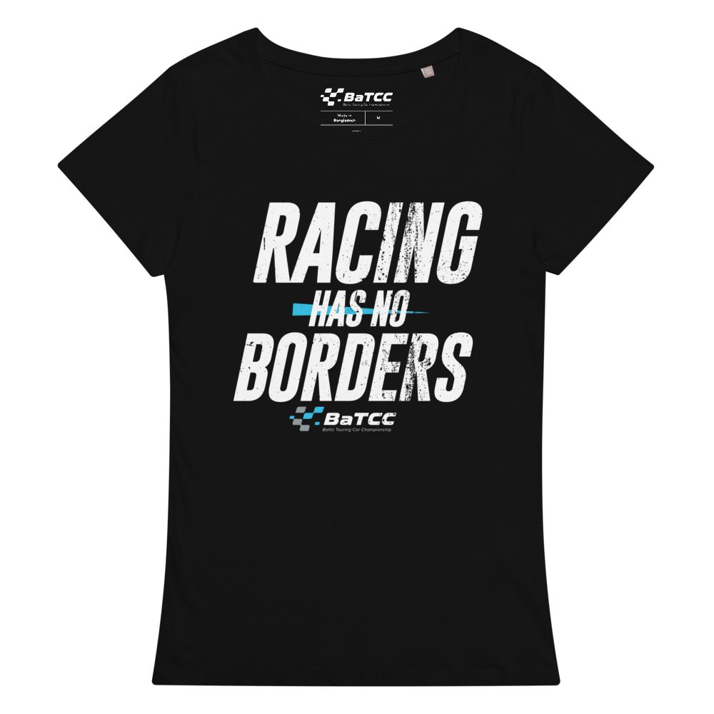 Racing kennt keine Grenzen. Basic-Bio-T-Shirt für Damen