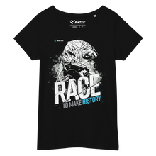 Load image into Gallery viewer, Race To Make History Women’s basic organic t-shirt