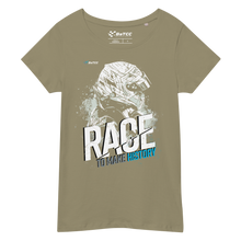 Load image into Gallery viewer, Race To Make History Women’s basic organic t-shirt
