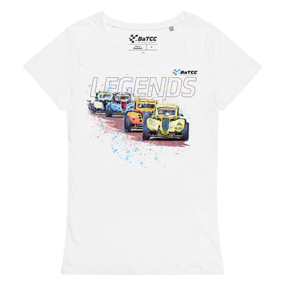 Legends Car Racing Women’s basic organic t-shirt